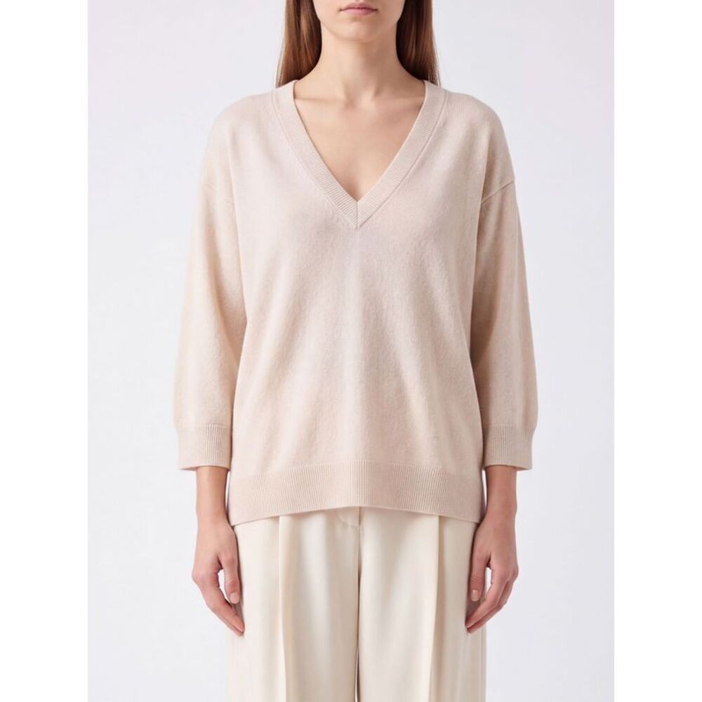 Extreme Cashmere Women Extreme Cashmere 100% Cashmere V-Neck Long-Sleeved Jumper